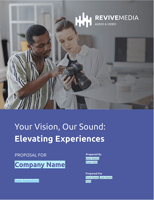 Audio Visual Proposal Template Thumbnail