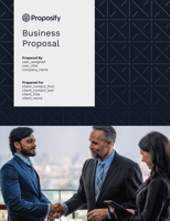 Business Consulting Proposal Template Thumbnail
