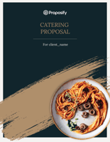 Catering Proposal Template Thumbnail