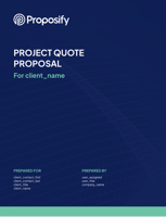 Project Quote Template Thumbnail