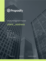 Property Management Proposal Template Thumbnail
