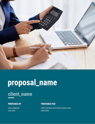 Accounting Proposal Template