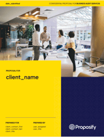 Business Audit Proposal Cover Image