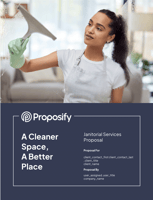 Cleaning Services Proposal Template Thumbnail