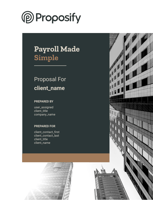Payroll Proposal Template Thumbnail