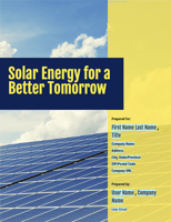 Solar Proposal Template Thumbnail
