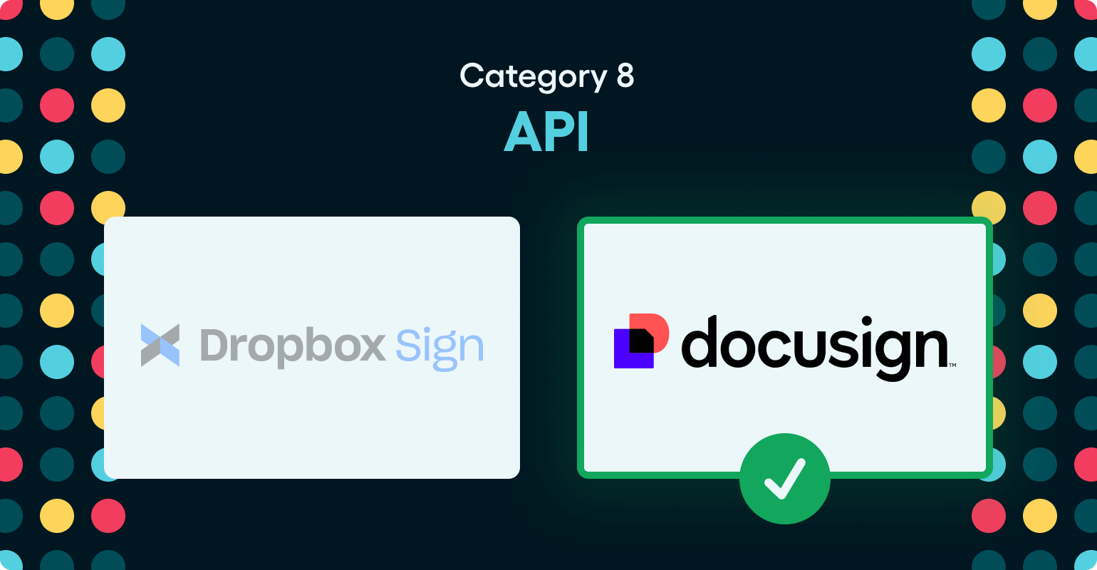 DocuSign vs Dropbox Sign - API