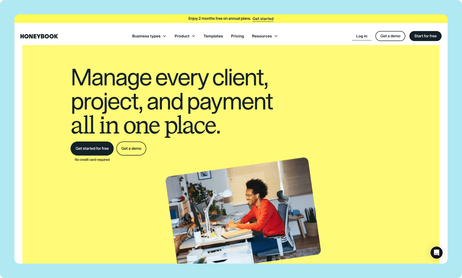 Homepage - HoneyBook