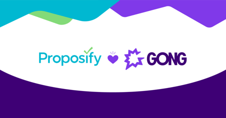 Get Next-Level Deal Visibility with Proposify & Gong