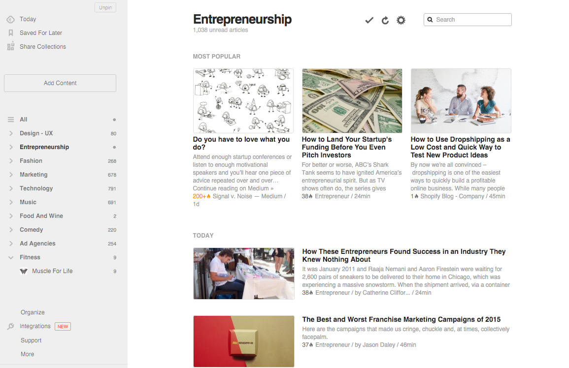 feedly rss feeds