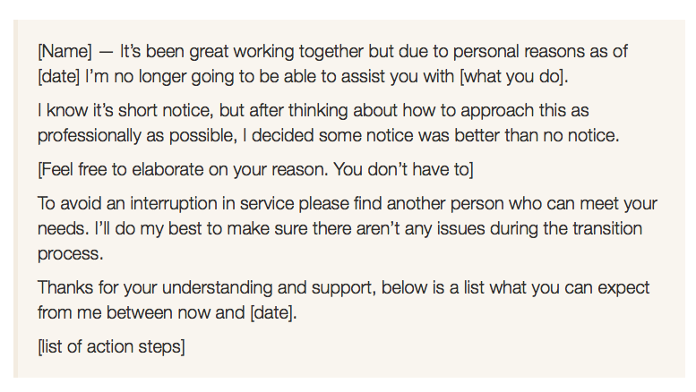 script for firing a client