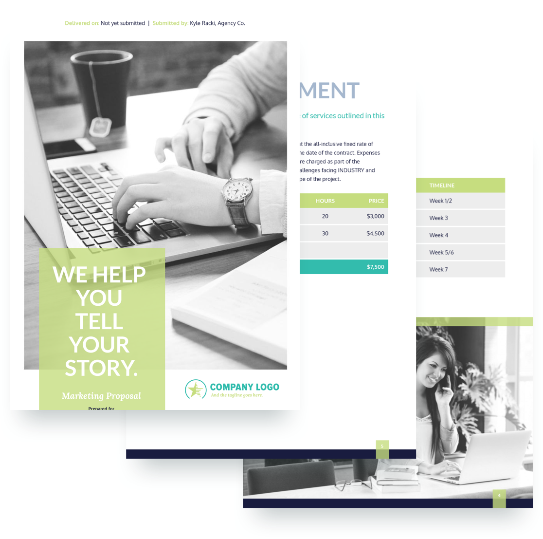 a marketing business proposal template