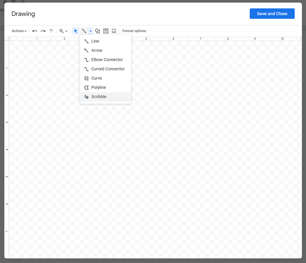 Draw e signature in google docs