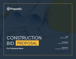 Construction Bid Template Thumbnail