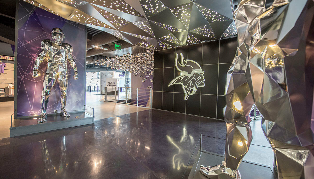 minnesota vikings football building interior