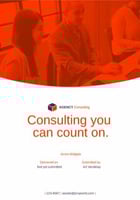 Business Consulting Proposal Template Thumbnail