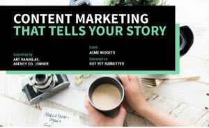 Content Marketing Proposal Template Thumbnail