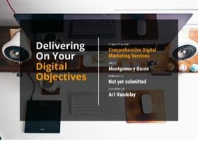 Digital Marketing Proposal Template Thumbnail