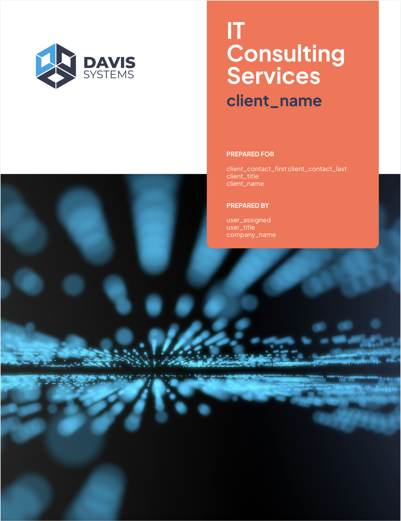 IT Services Proposal Template Thumbnail