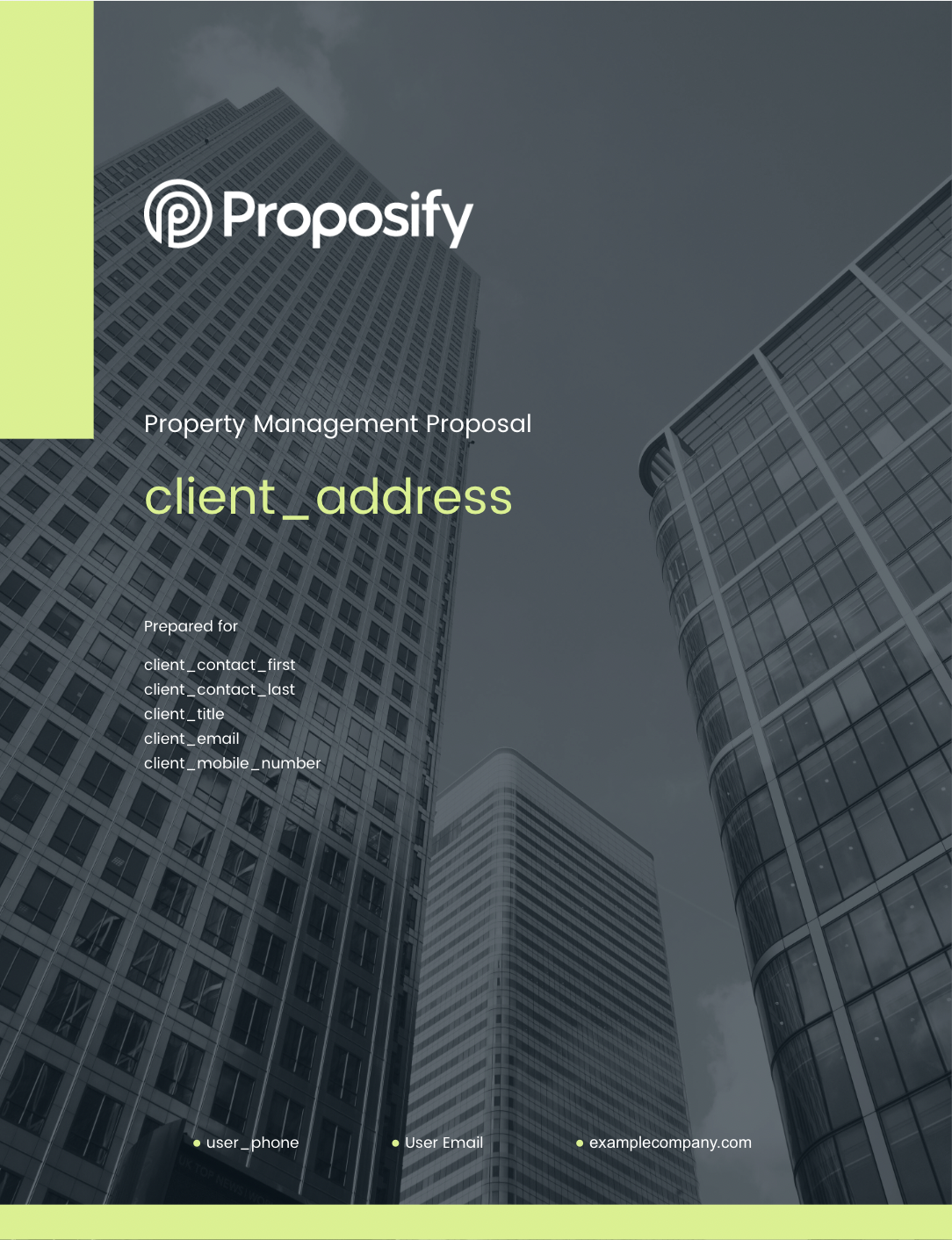 Property Management Proposal Template Thumbnail