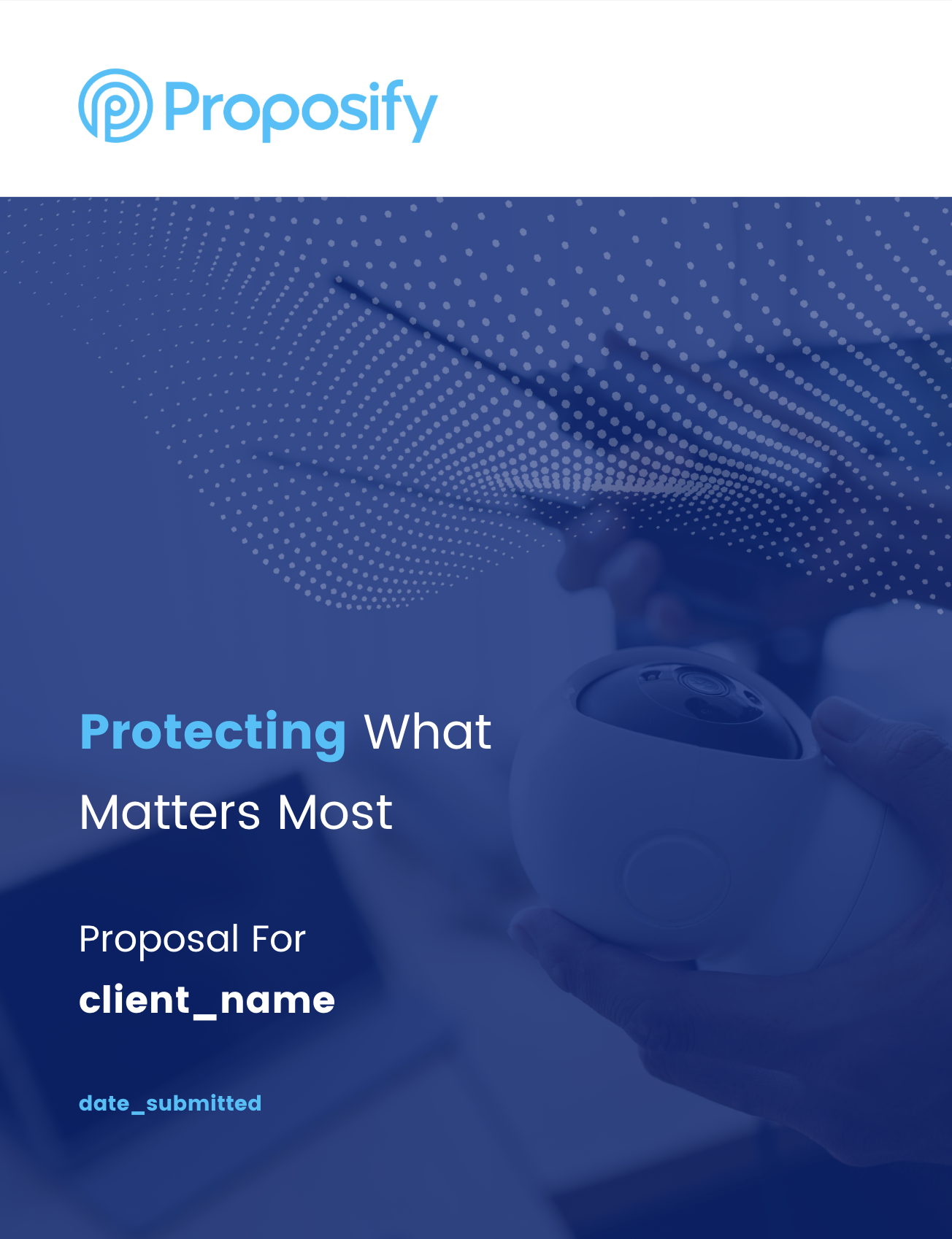 Security Proposal Template Thumbnail