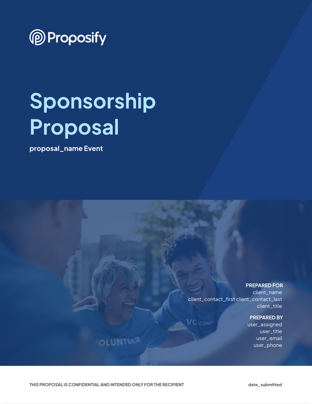 Sponsorship Proposal Template Thumbnail