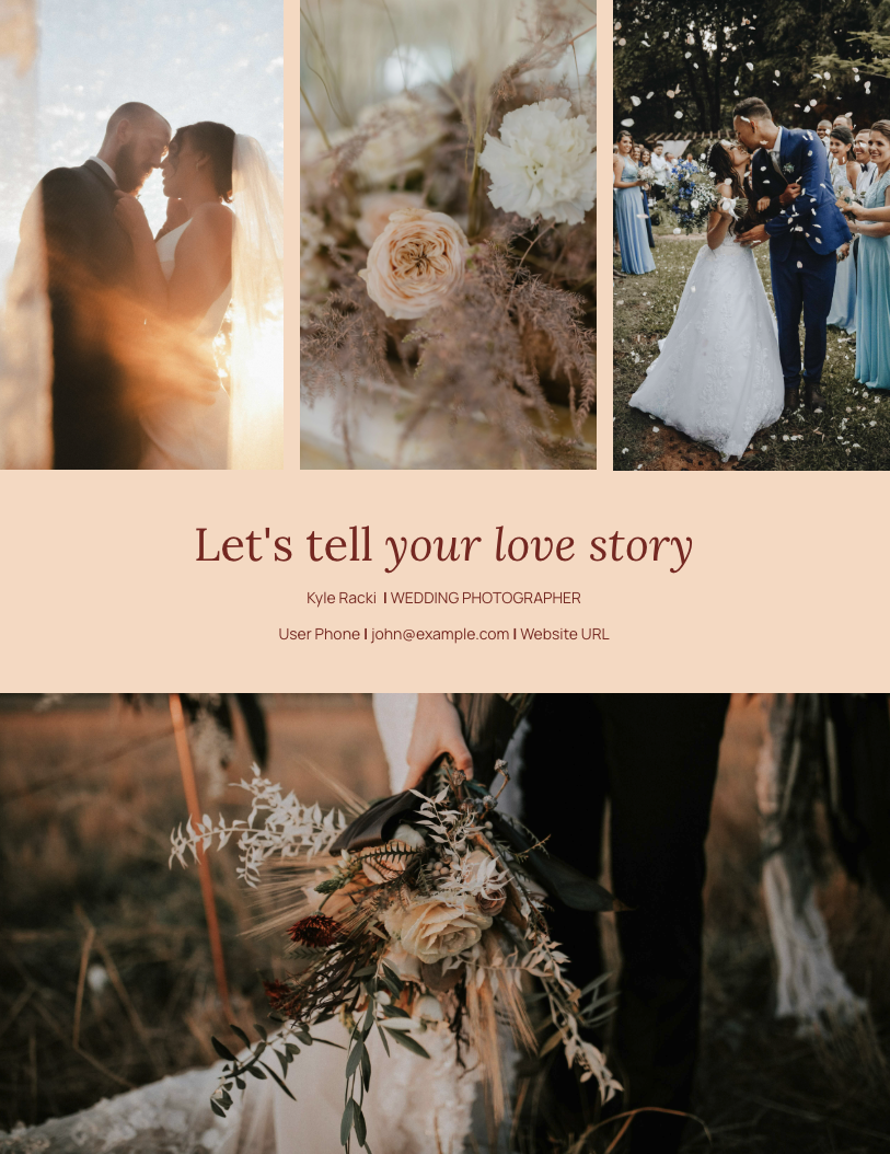 Wedding Photography Proposal Template to Win More Clients