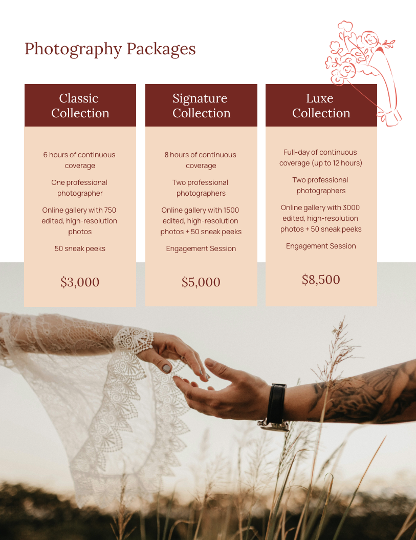Wedding Photography Proposal Template to Win More Clients