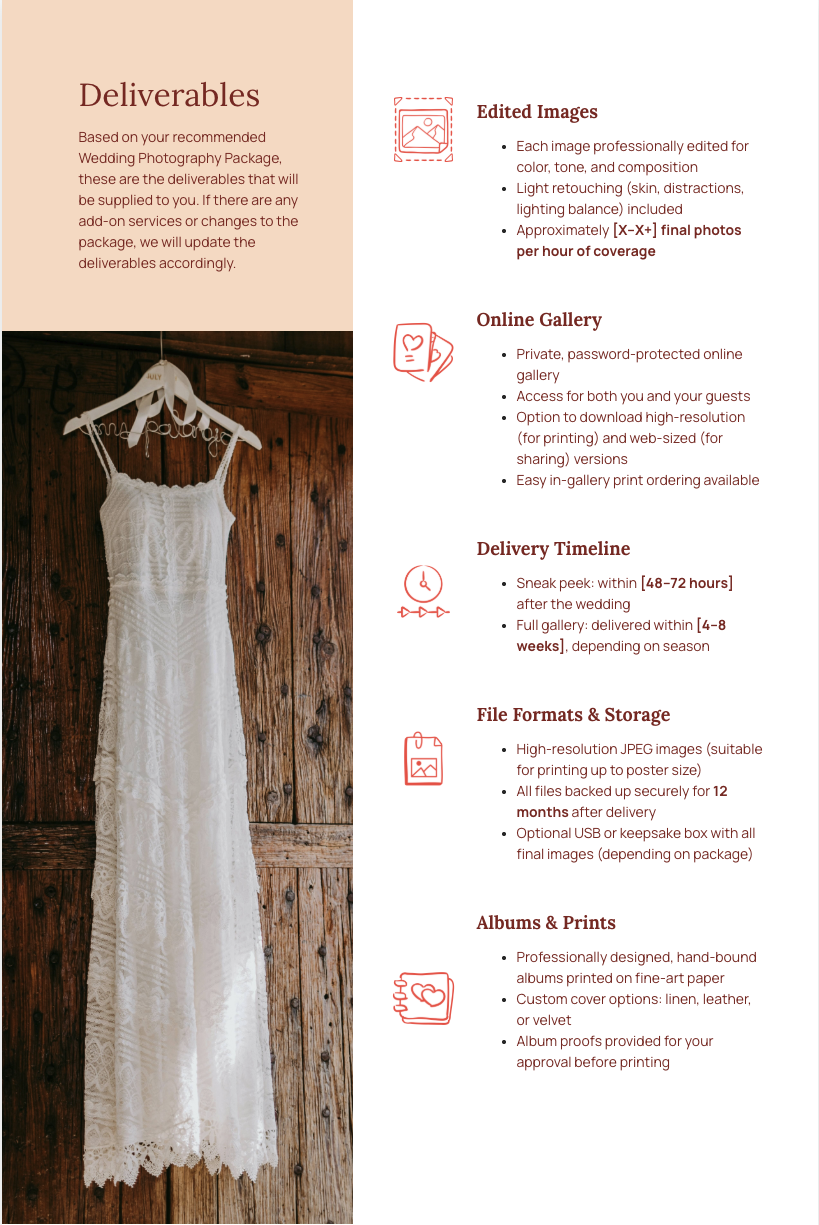 Wedding Photography Proposal Template to Win More Clients