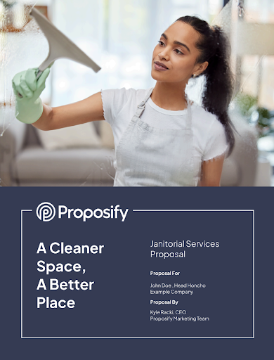 Cleaning Services Proposal Template
