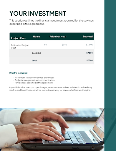 Software Development Agreement Template